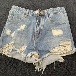 Jean shorts